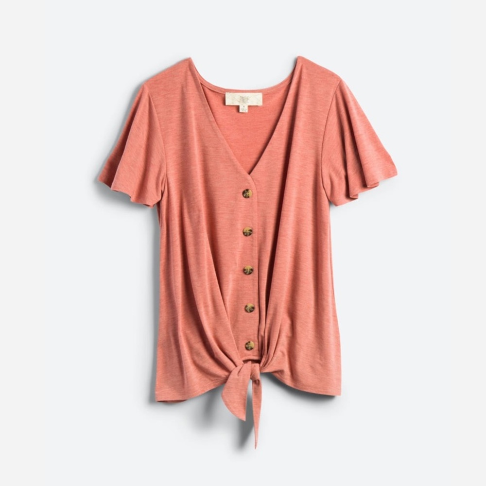 Tie Front top